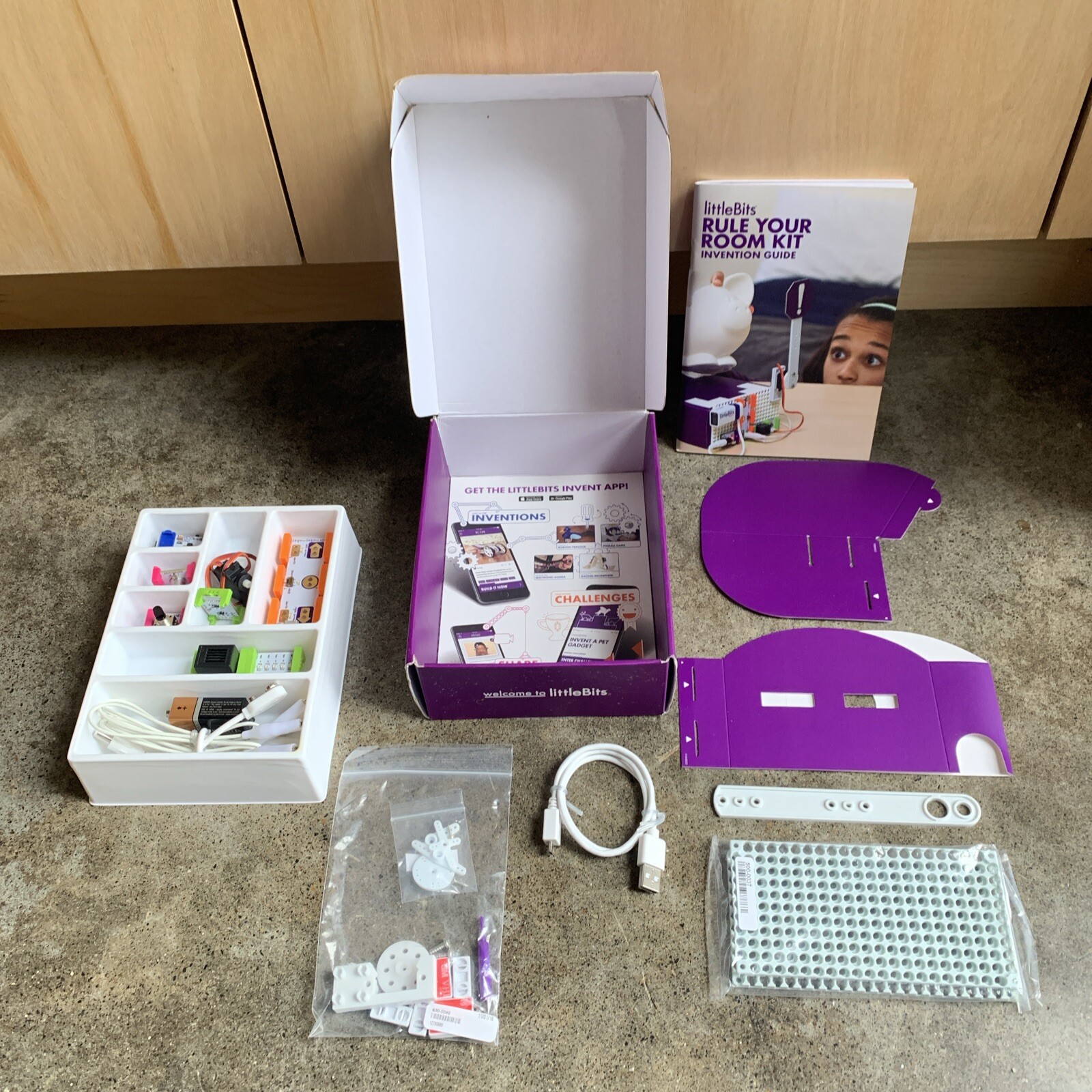 EUC LittleBits Rule Your Room Kit Stem Educational Learning Touch Technology