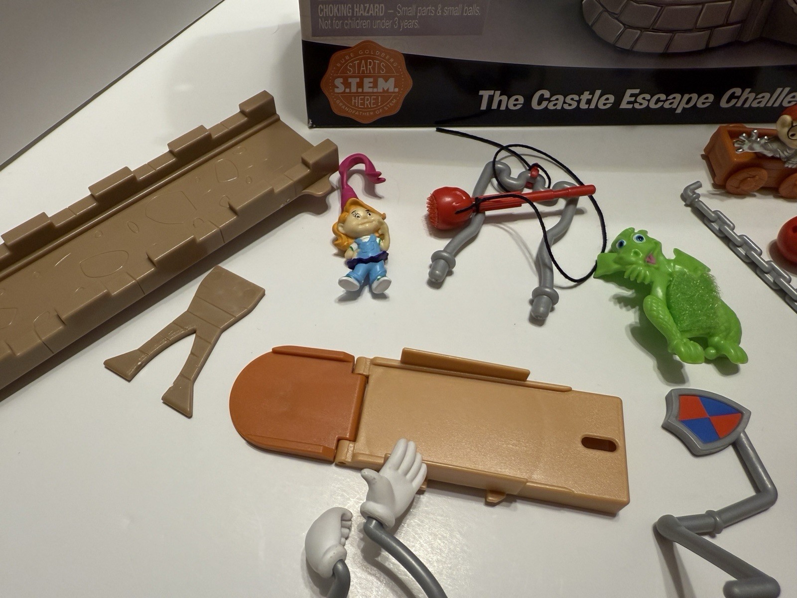 Wonderology Rube Goldberg The Castle Escape Challenge S.T.E.M. Great Condition