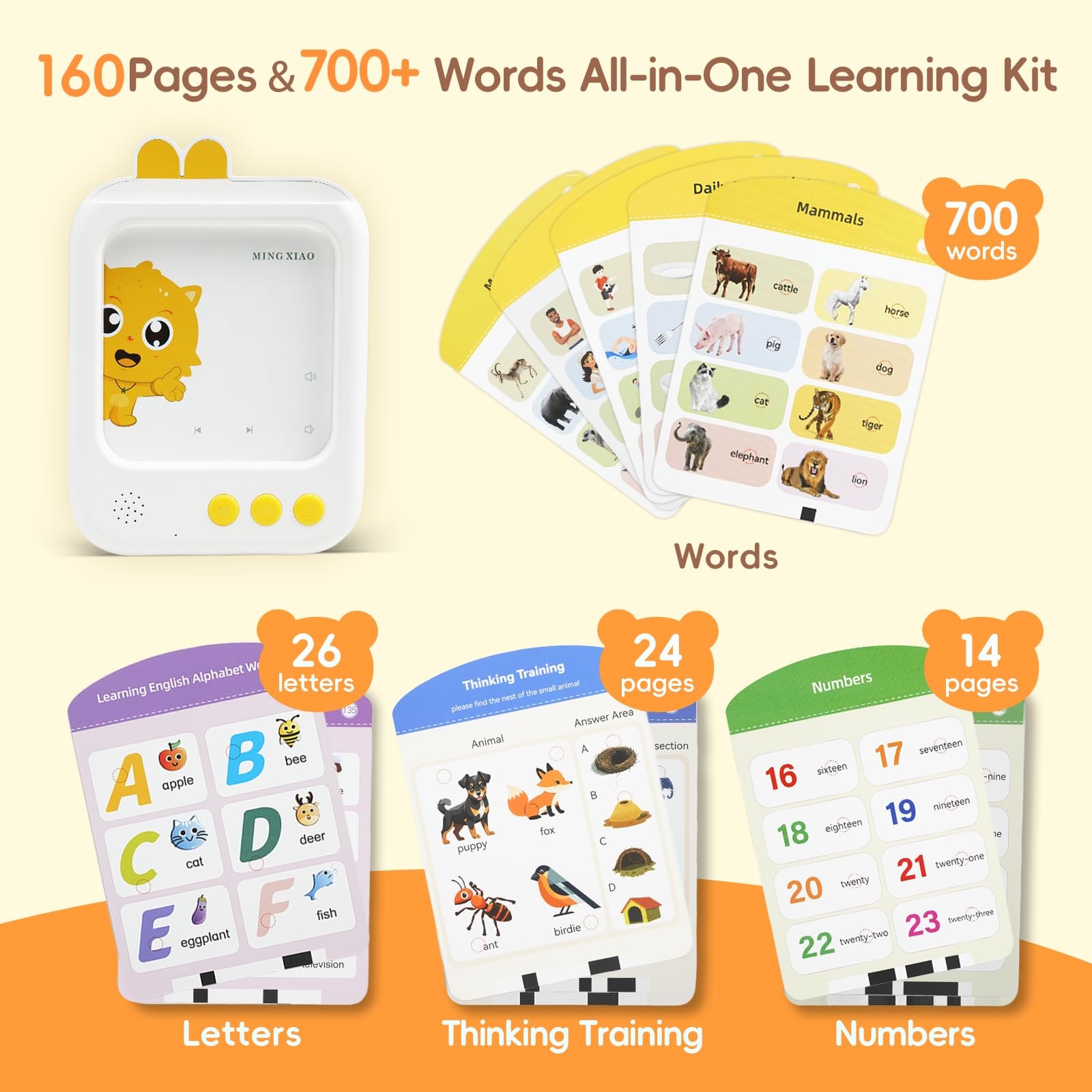 Talking Flash Cards for Toddlers – 700+ Words, Stories Songs for Learning