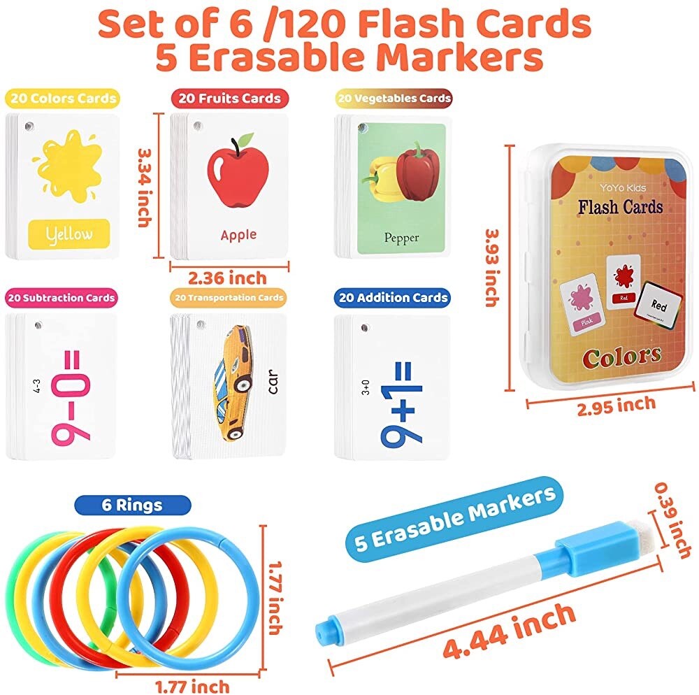 Learning English Words flashcards for toddlers 2-4 years Educational cards Toys