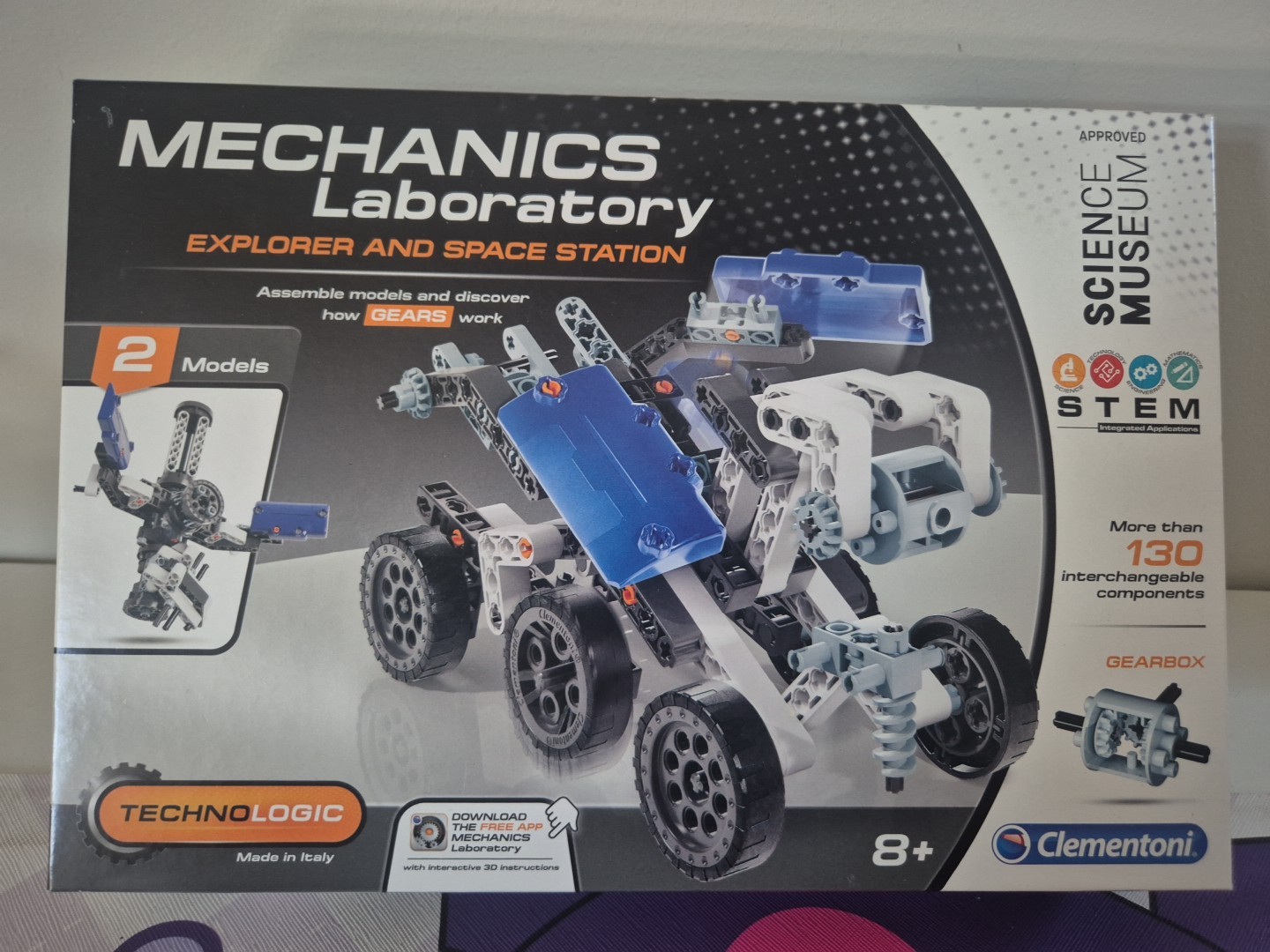 clementoni Mechanics Laboratory Explorer And Space Station Techno Logic
