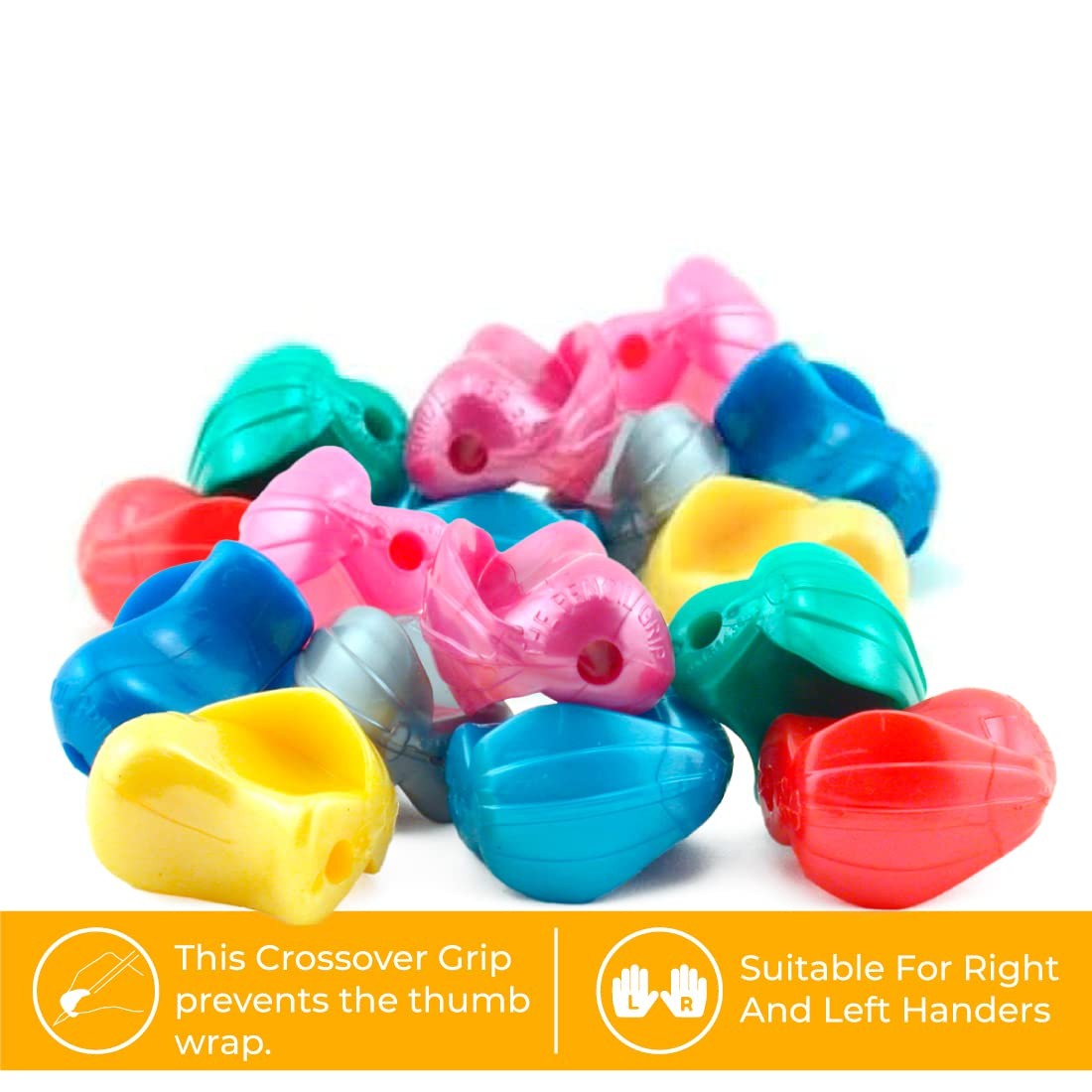 Pencil Grips, The Crossover Grip, Ergonomic Writing Aid For Righties And Left…