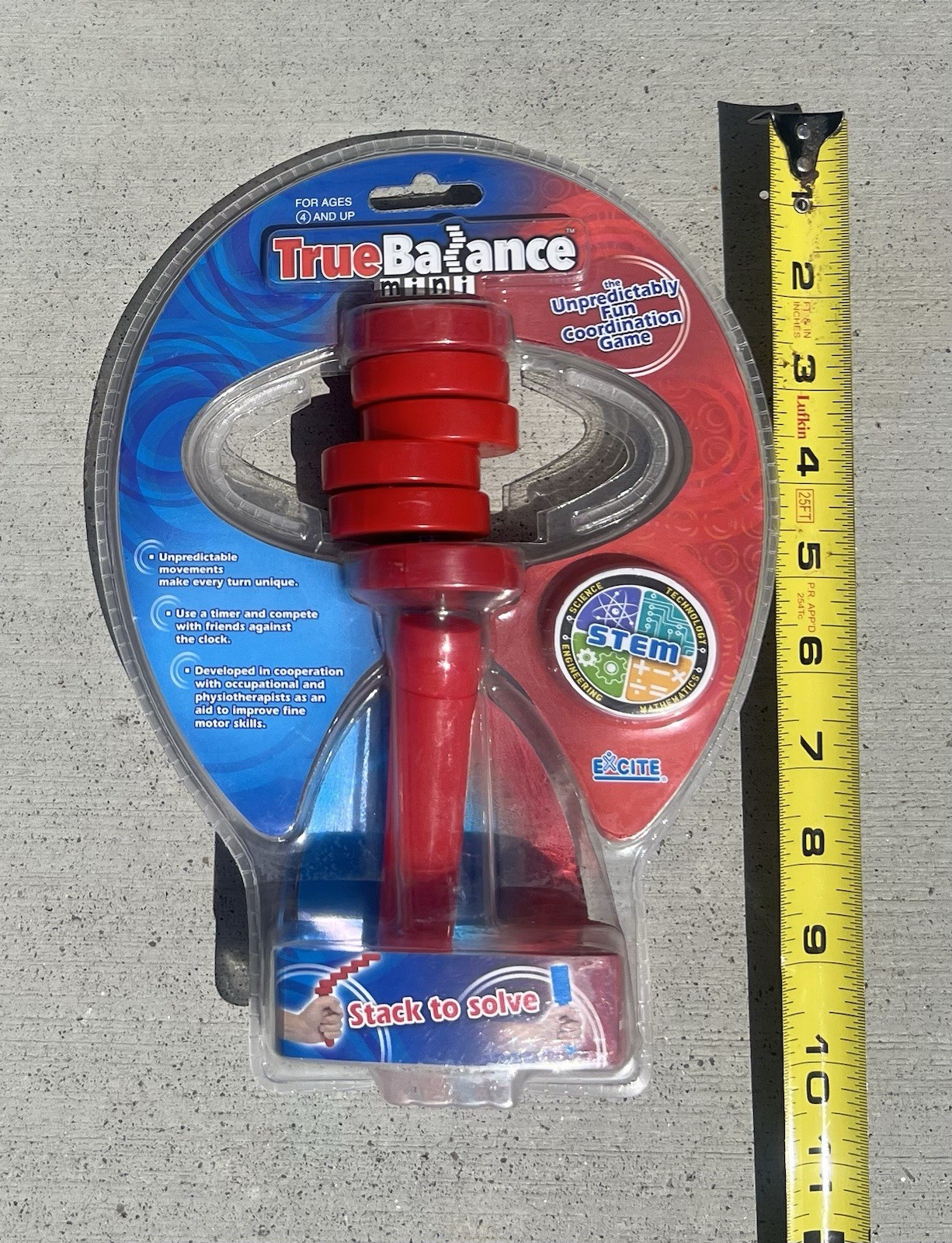 BRAND NEW True Balance Mini Handheld Toy by Excite “STEM” Coordination