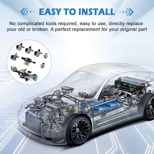 CVT Transmission Solenoid Kit JF011E RE0F10A for Nissan Altima Sentra Rogue