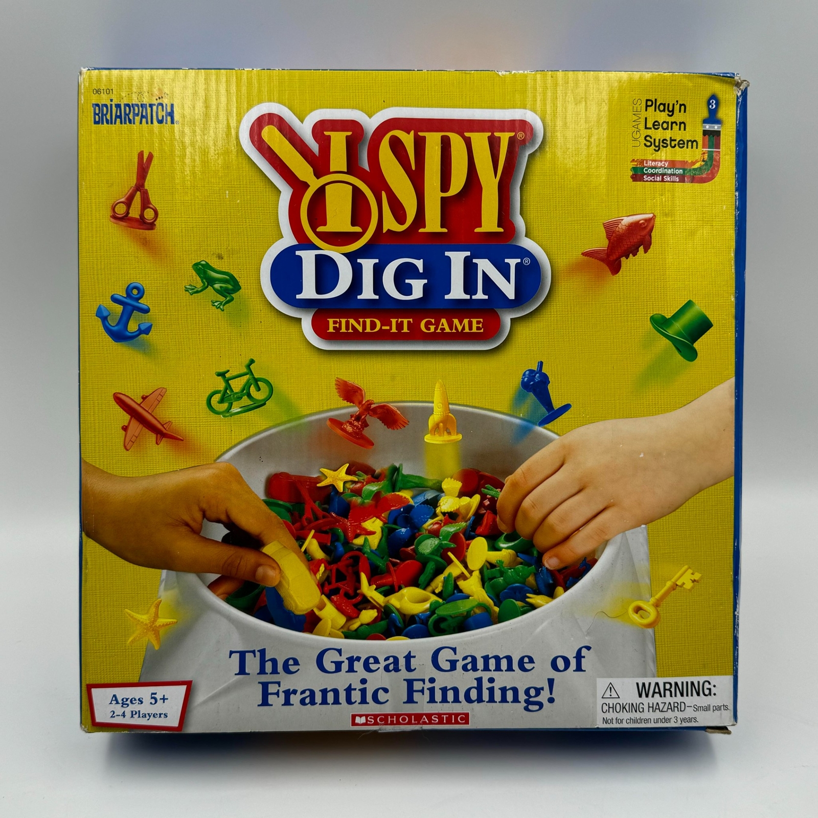 Briarpatch I Spy Dig In Find It Game,128 Objects, Fun Learning Activity for Kids
