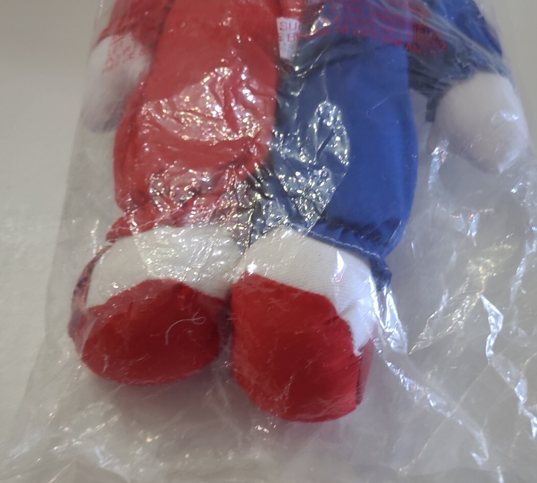 Chadwick Dress- Me Clown Doll Plush 14″ Educational Toy New Vintage 1992 Read ⬇️