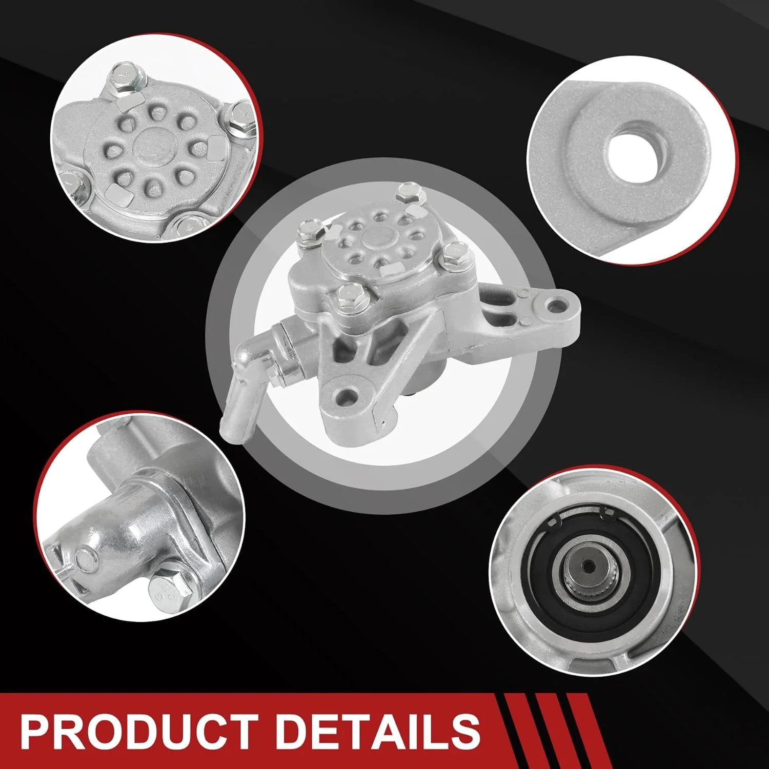 Power Steering Pump Replacement For Honda Accord Odyssey 1998-2002 3.0L 3.5L V6