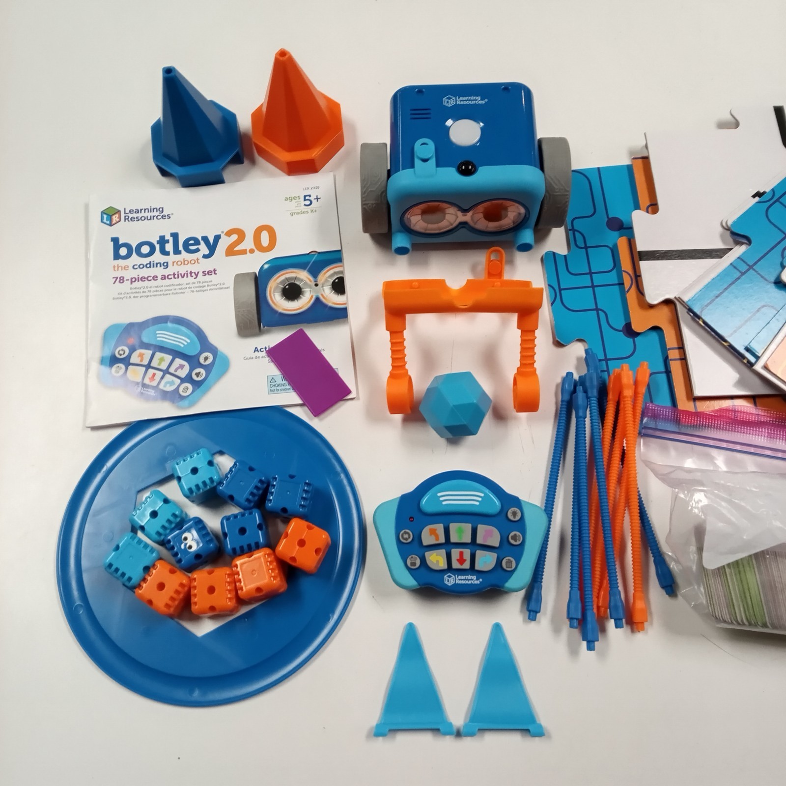 Botley 2.0 Coding Robot Activity Set Learning Resources With Extra Pieces!