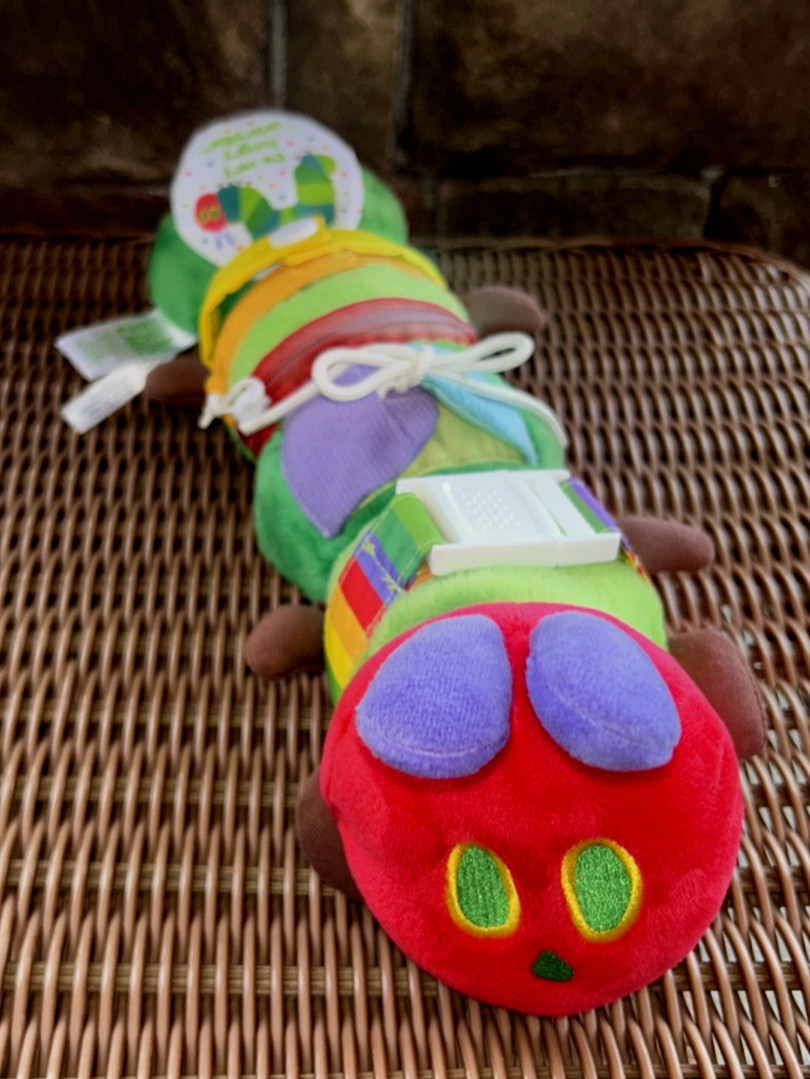 The World of Eric Carle Caterpillar Plush Developmental Teaching Aid 12″ New