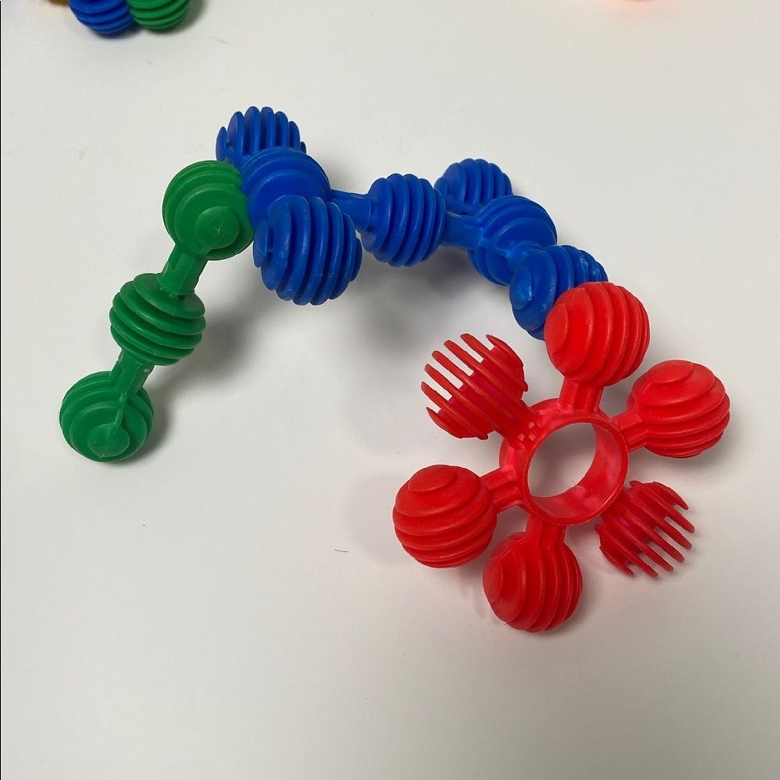 Thirty One Piece Colorful Interlocking Ball Connector Building Toy Set STEM