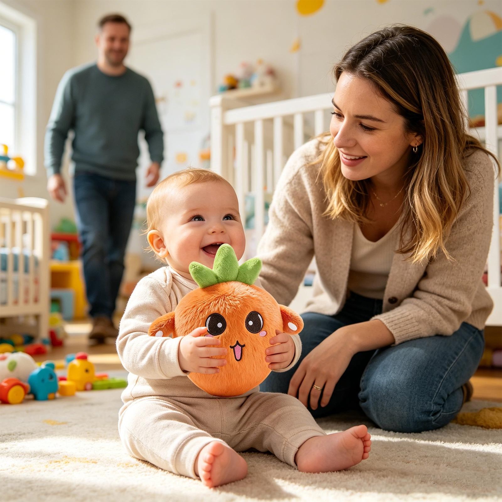 Interactive Music Plush Toy – Fun & Playful Sound-Activated Toys -Baby Music Toy