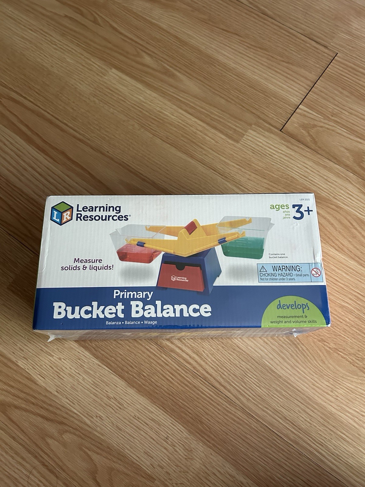 NEW Learning Resources Primary Bucket Balance Ages 3+