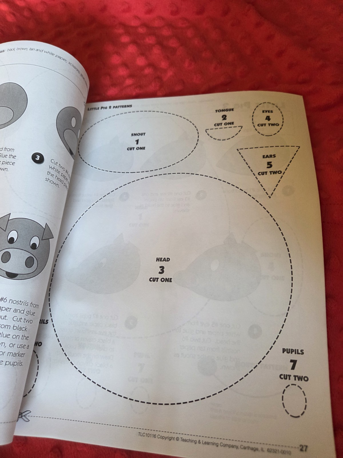 Teaching & Learning Co Cut and Create Mother Goose Activity Book PreK-2 TLC10116