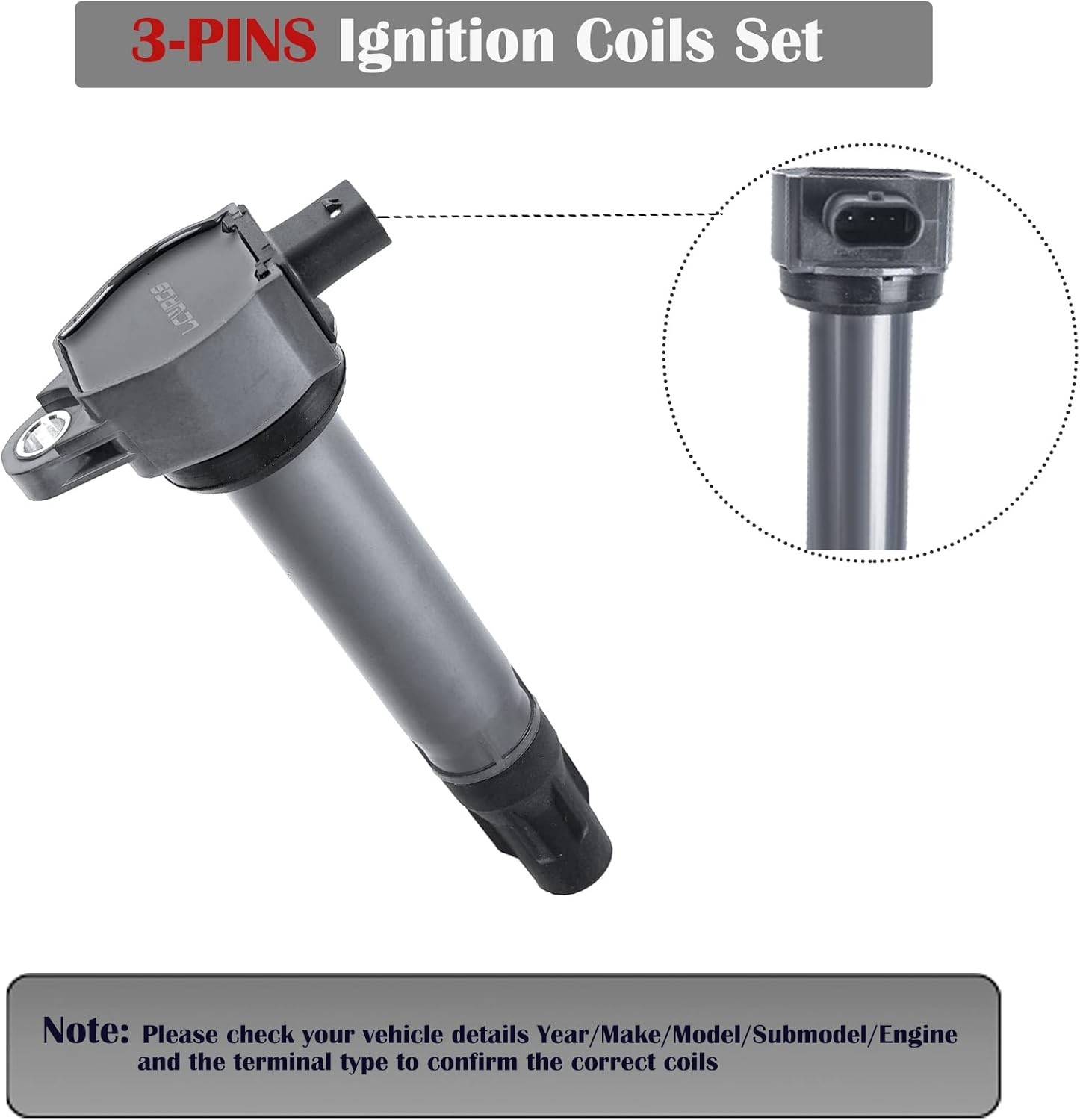 Set of 4 Ignition Coil Pack and Spark Plugs Fits for Jeep Patriot Compass Dod…