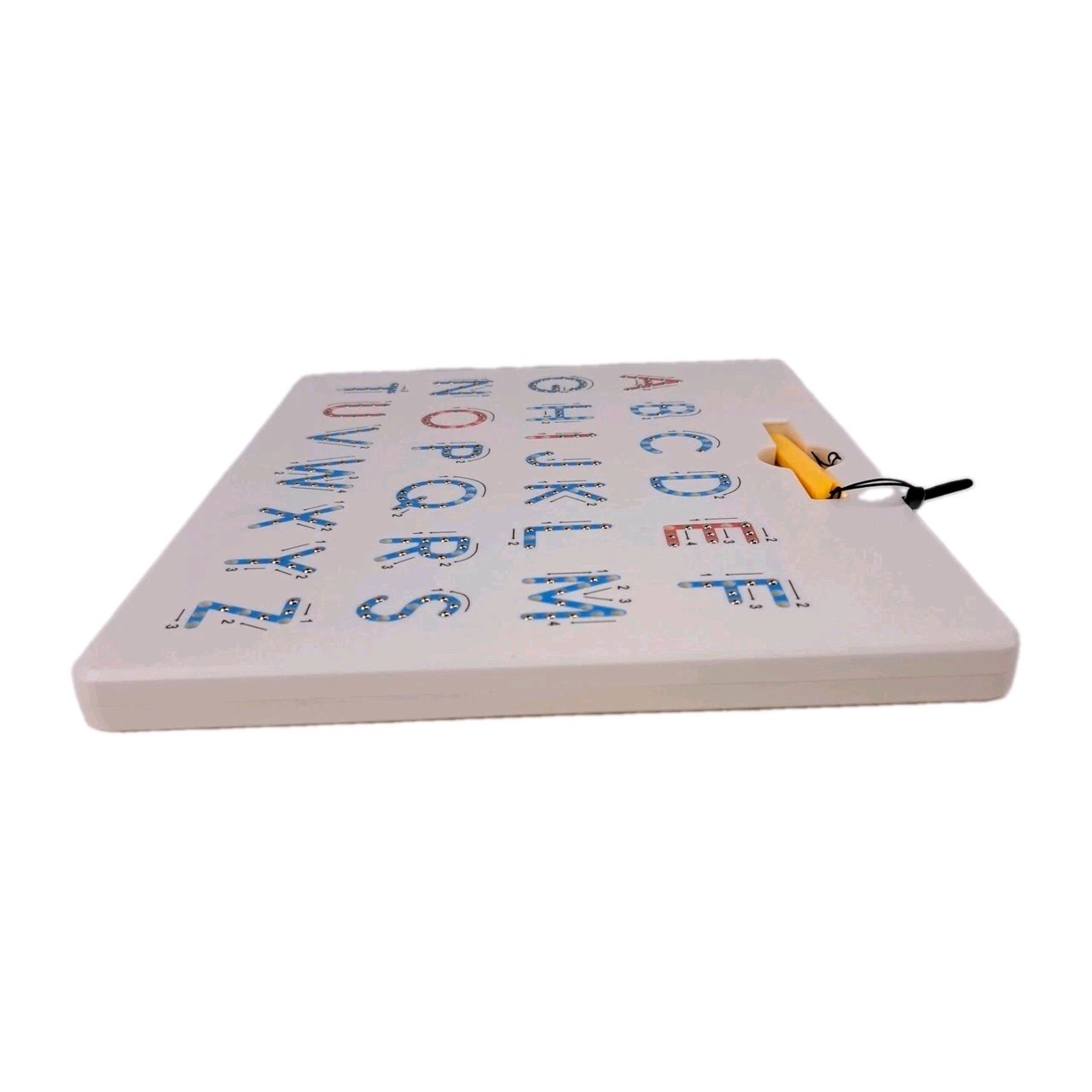 A To Z Magnatab Tablet And Magnetic Pen Lower And Upper Case Blue Red