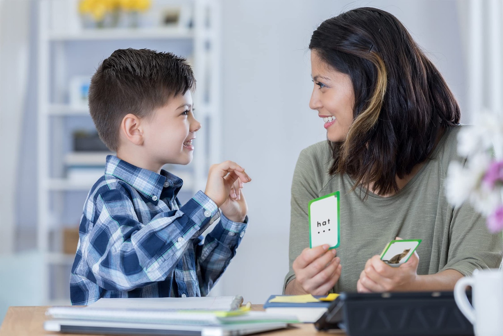 Medium Multi Flash Card Set with Sound Buttons for Learning and Teaching Ages 4+