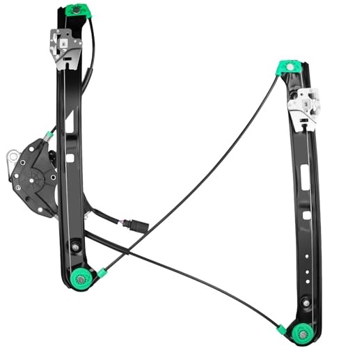 Front Passenger Side Power Window Regulator with Motor Replacement for BMW E46