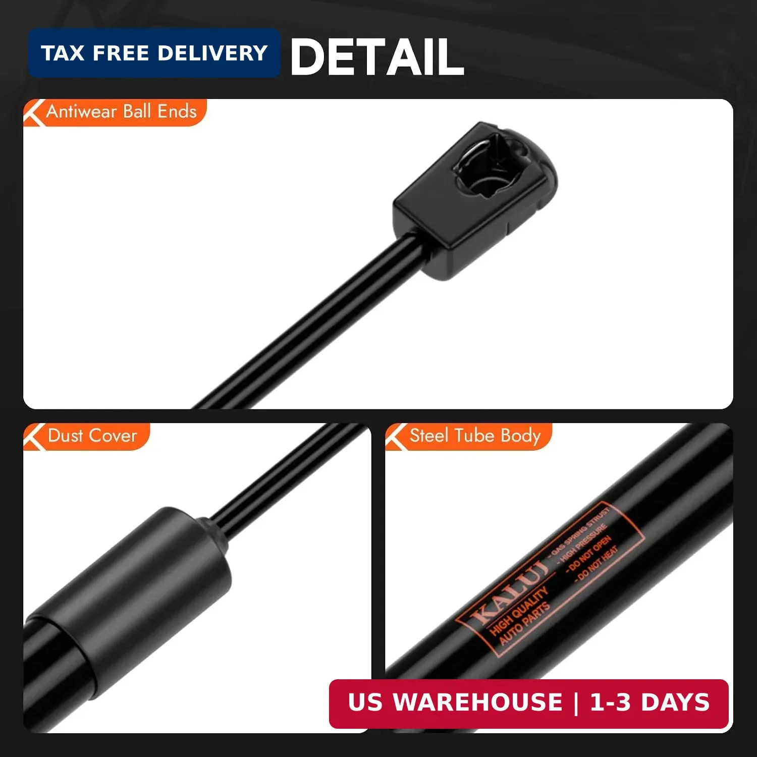 689500E030 6756 Trunk Struts, Rear Hatch Strut Replacement Lift Support Shocks C