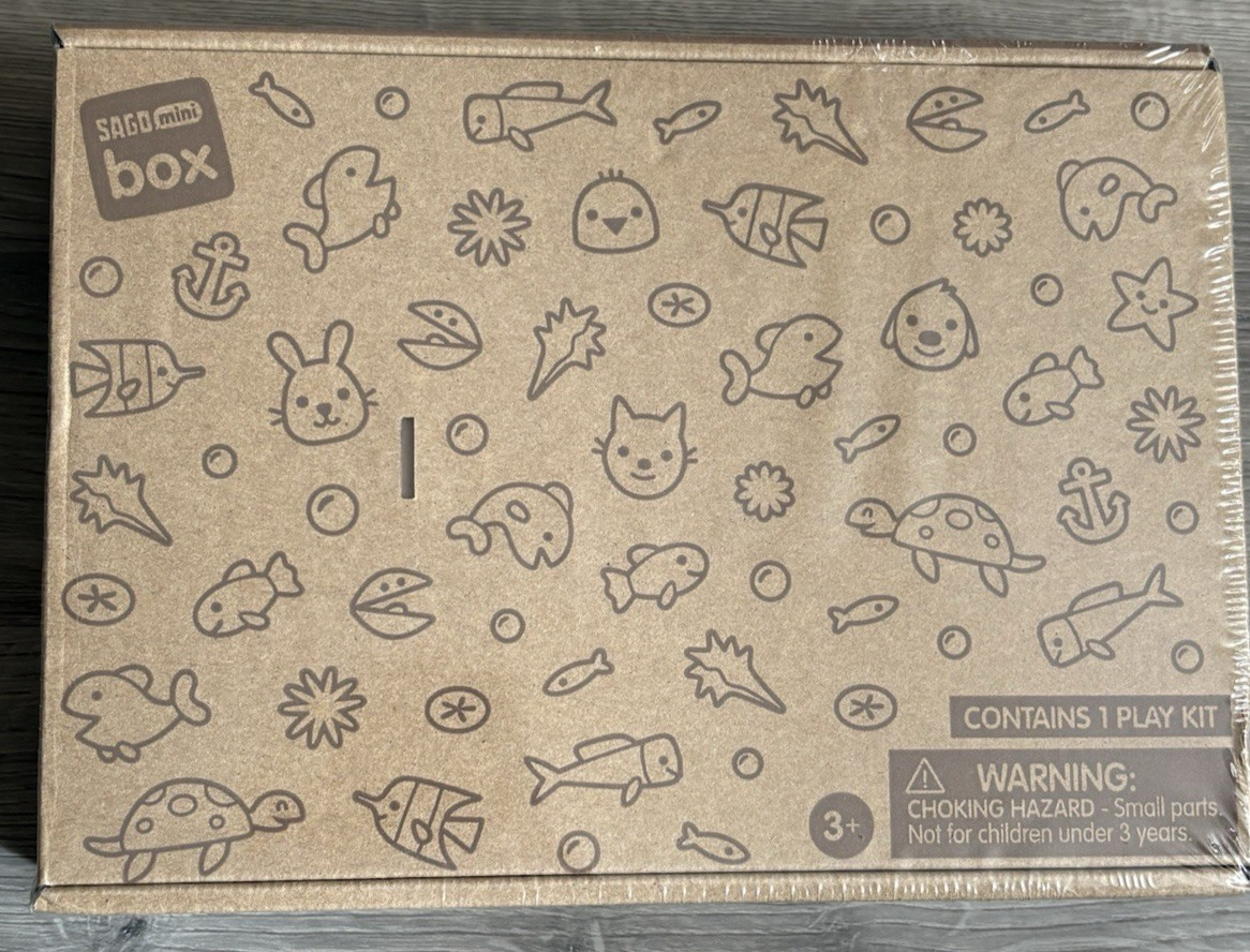 NEW Sago Mini Box June 2020 Activity Arts & Craft Box – OCEAN SWIMMER 3+Yrs
