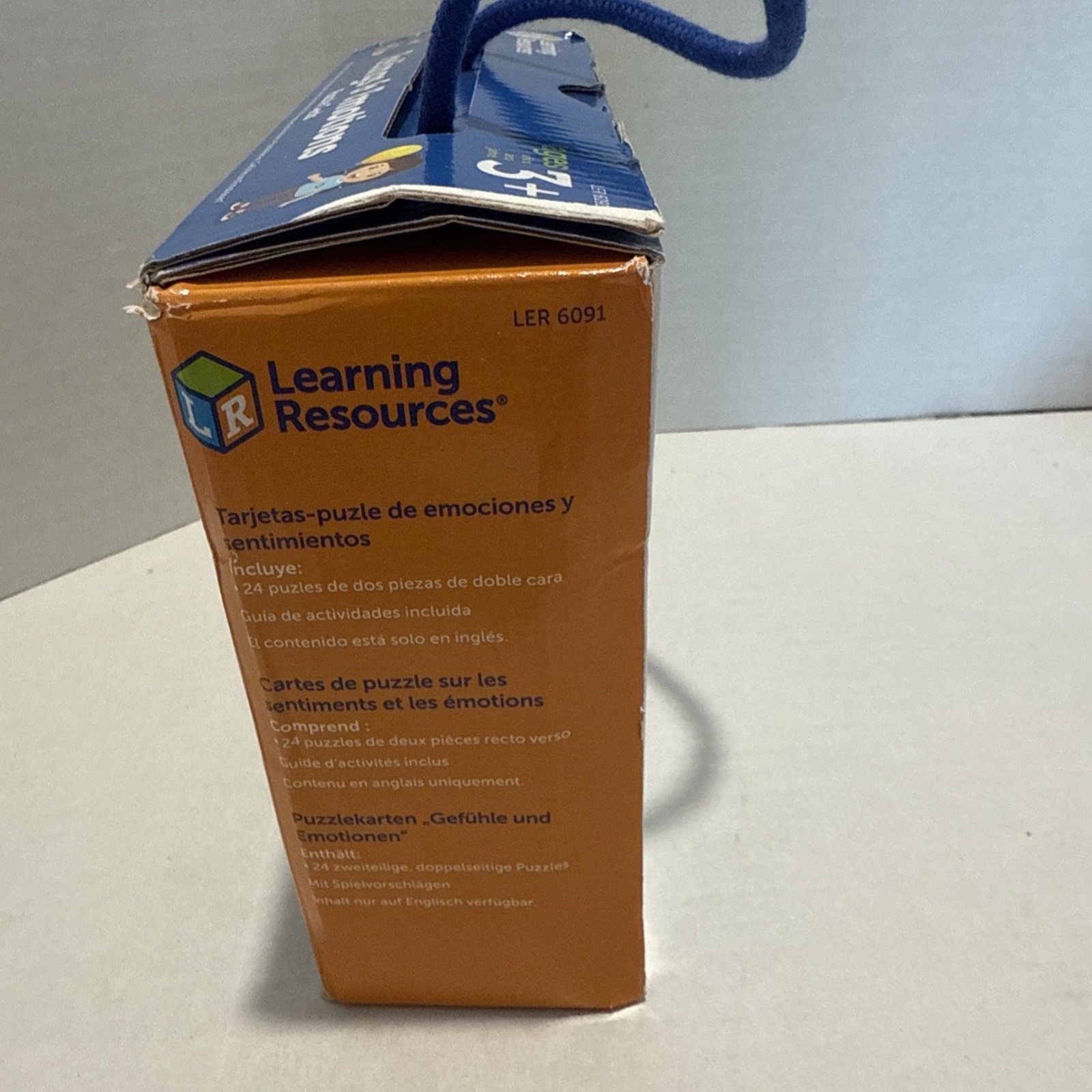 Learning Resources Feelings & Emotions Puzzle Cards, 48 Pieces, Ages 3+