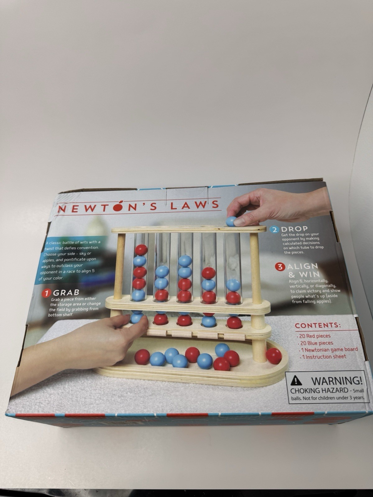 Newton’s Laws Marble Game STEM Educational Toy Kids Logic Puzzle NEW