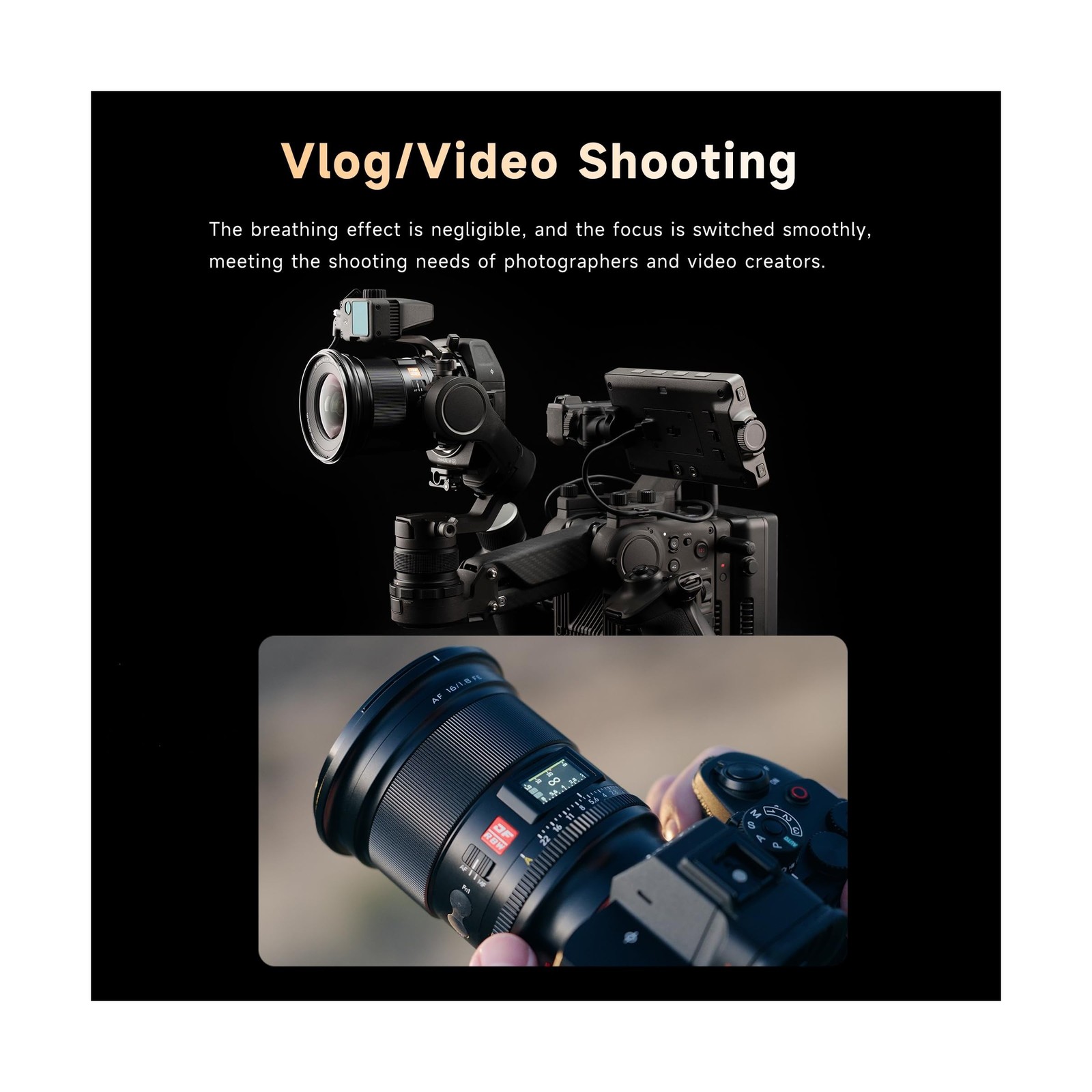 VILTROX 16mm F1.8 Z Lens for Nikon Z Mount, Large Aperture F/1.8 Auto Focus F…