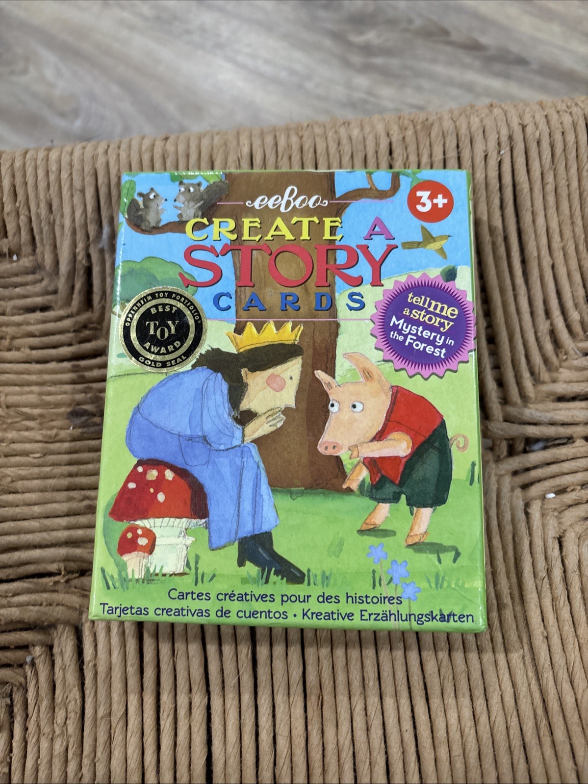 Eeboo Create A Story Cards-Mystery in the Forest
