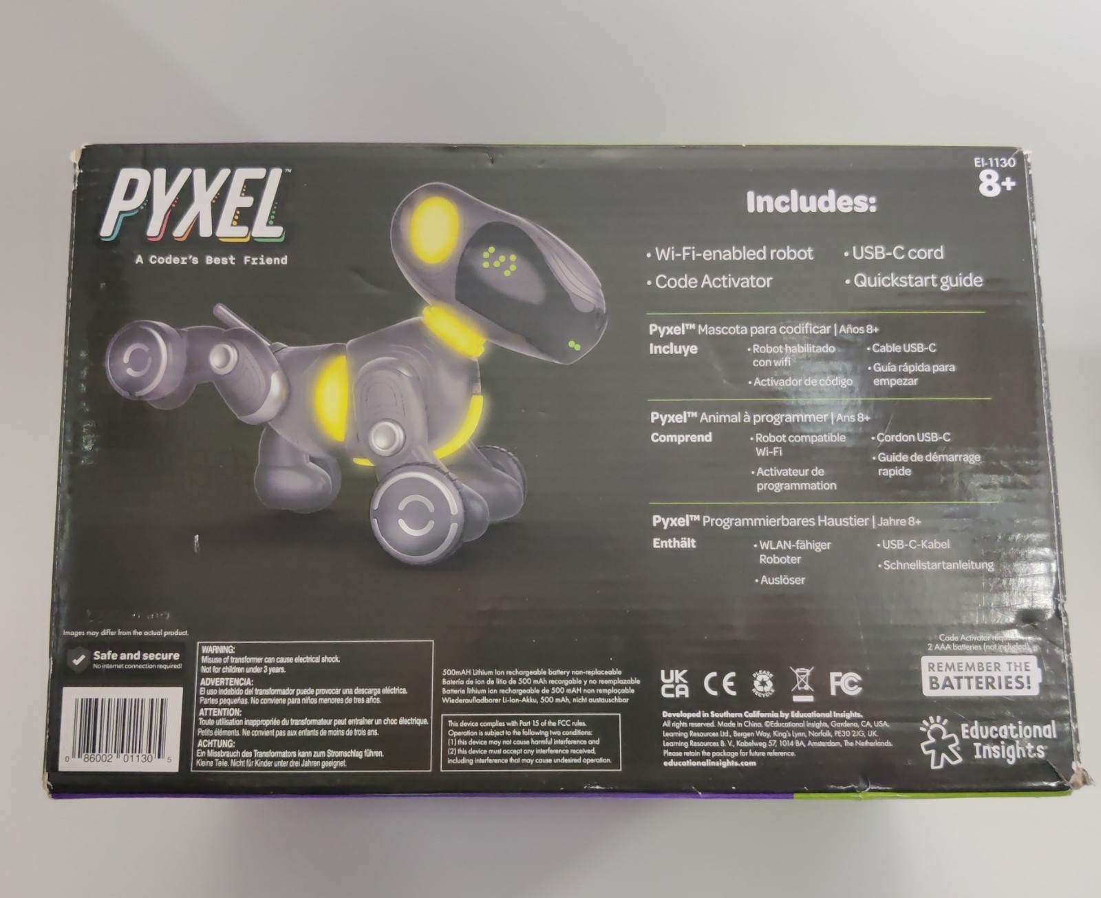 Educational Insights “PYXEL” A Coder’s Best Friend – Coding Robots for Kids 8+