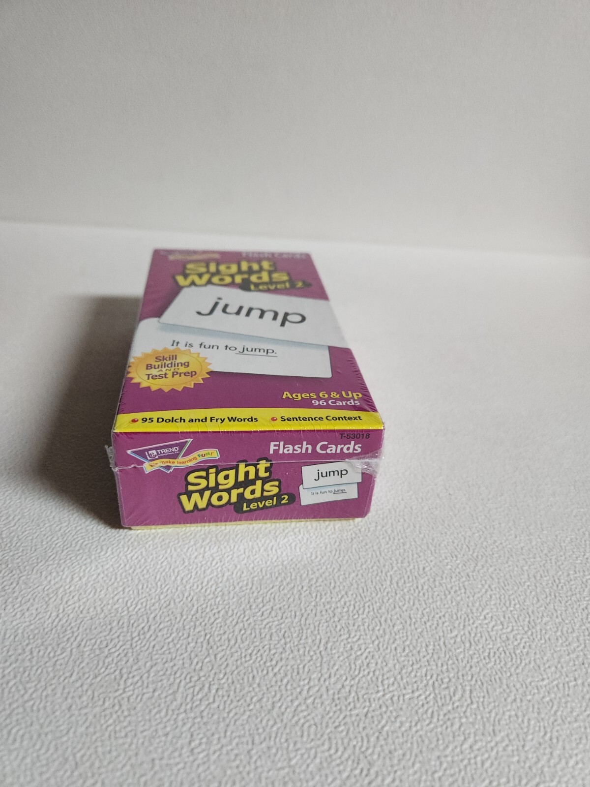 Sight Words Flash Cards Level 2 Ages 6 & Up 95 Fun Learning Boxed USA 2004