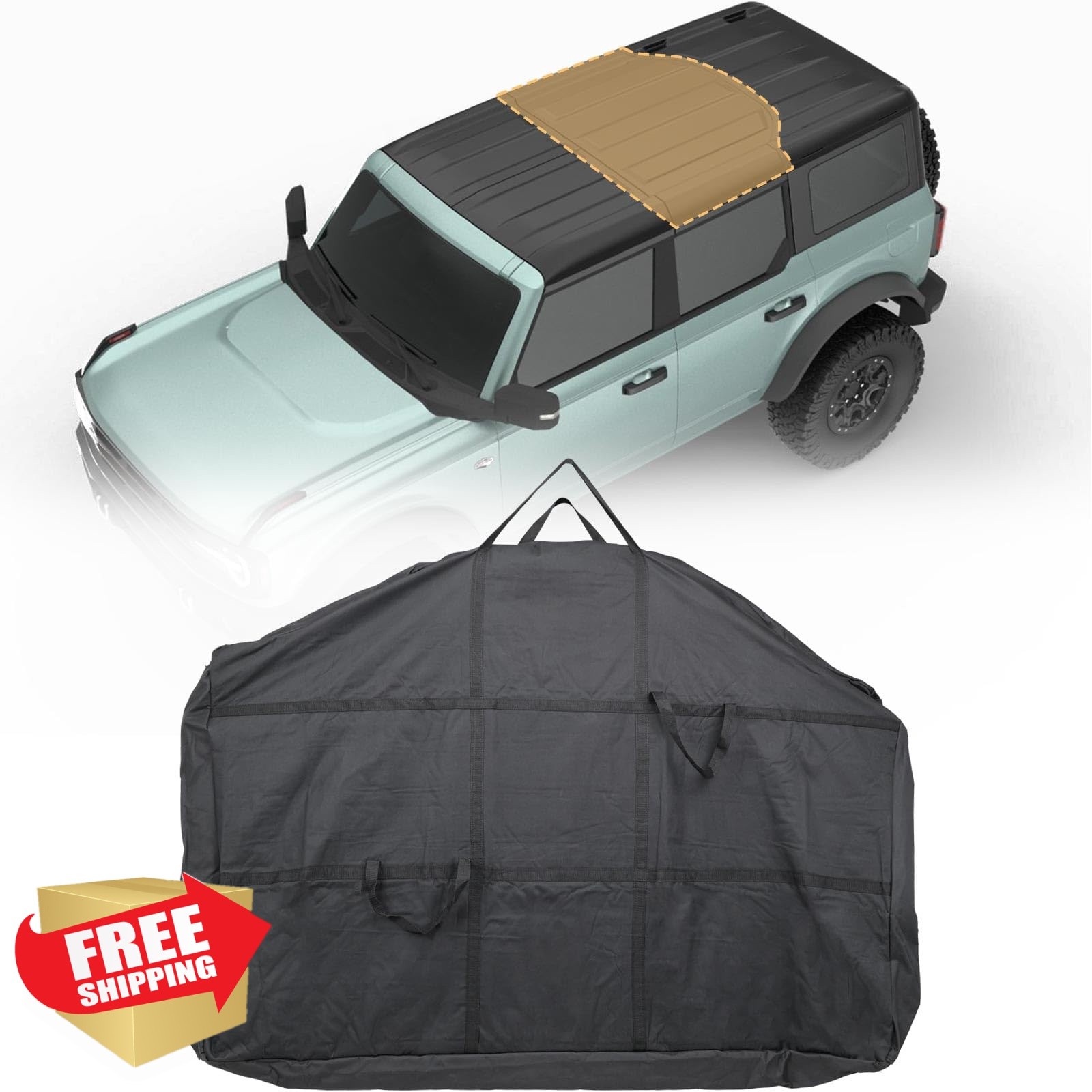 Broaddict Ford Bronco 4-Door Middle Top Bag