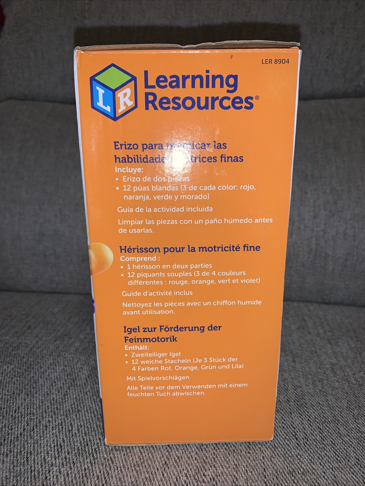 Learning Resources Spike The Fine Motor Hedgehog Sensory Motor Fine Toy