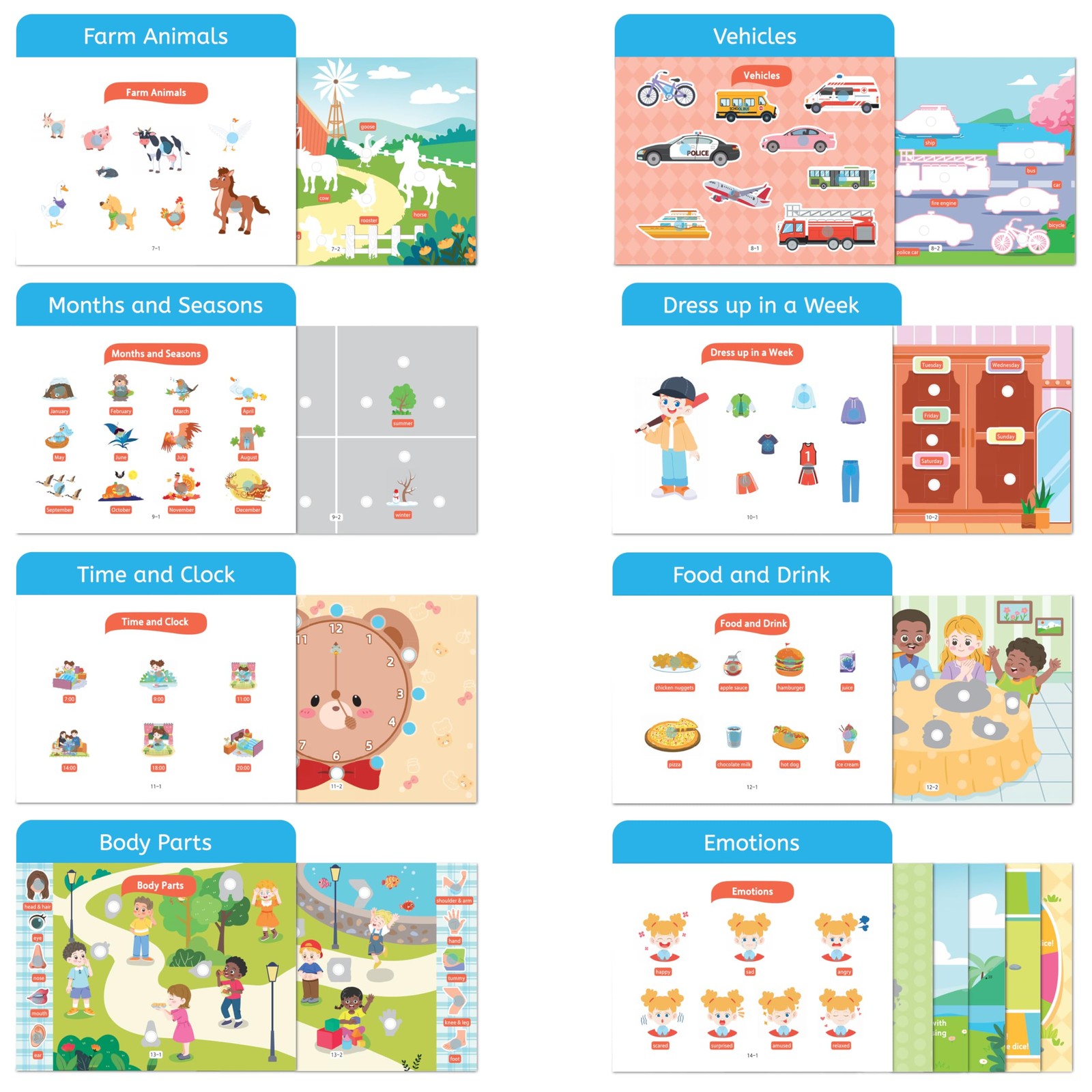 Montessori Busy Book for Toddlers 35, Preschool Learning Activities, Toddler …