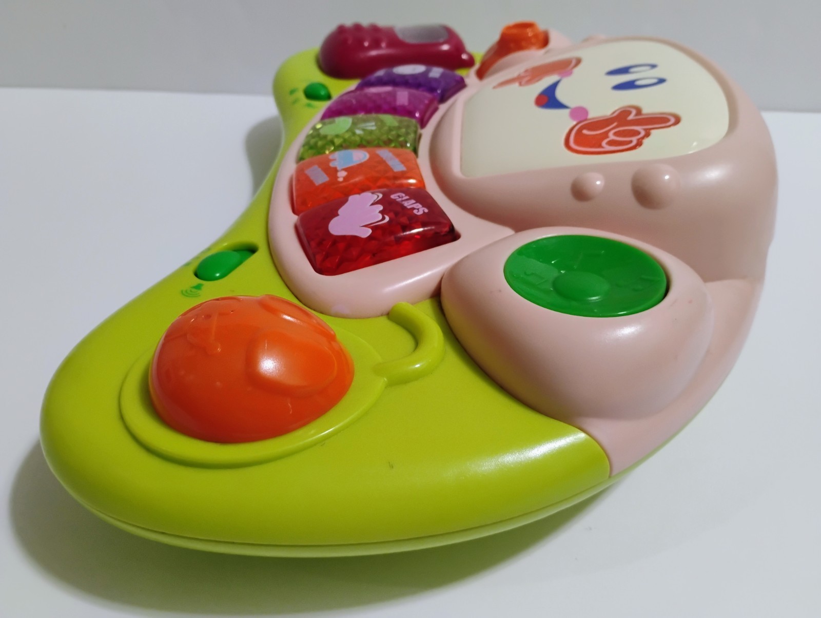 HTF Vintage Chicco Light Up Musical Computer Toy Office Desk WORKS
