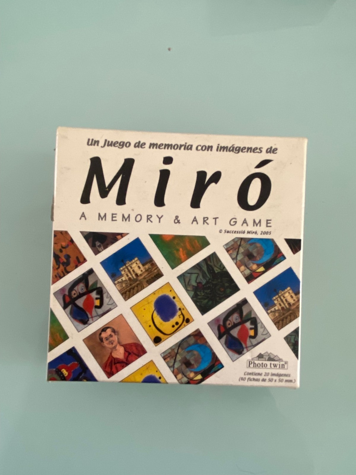 Miró Photo Twin Memory & Art Game