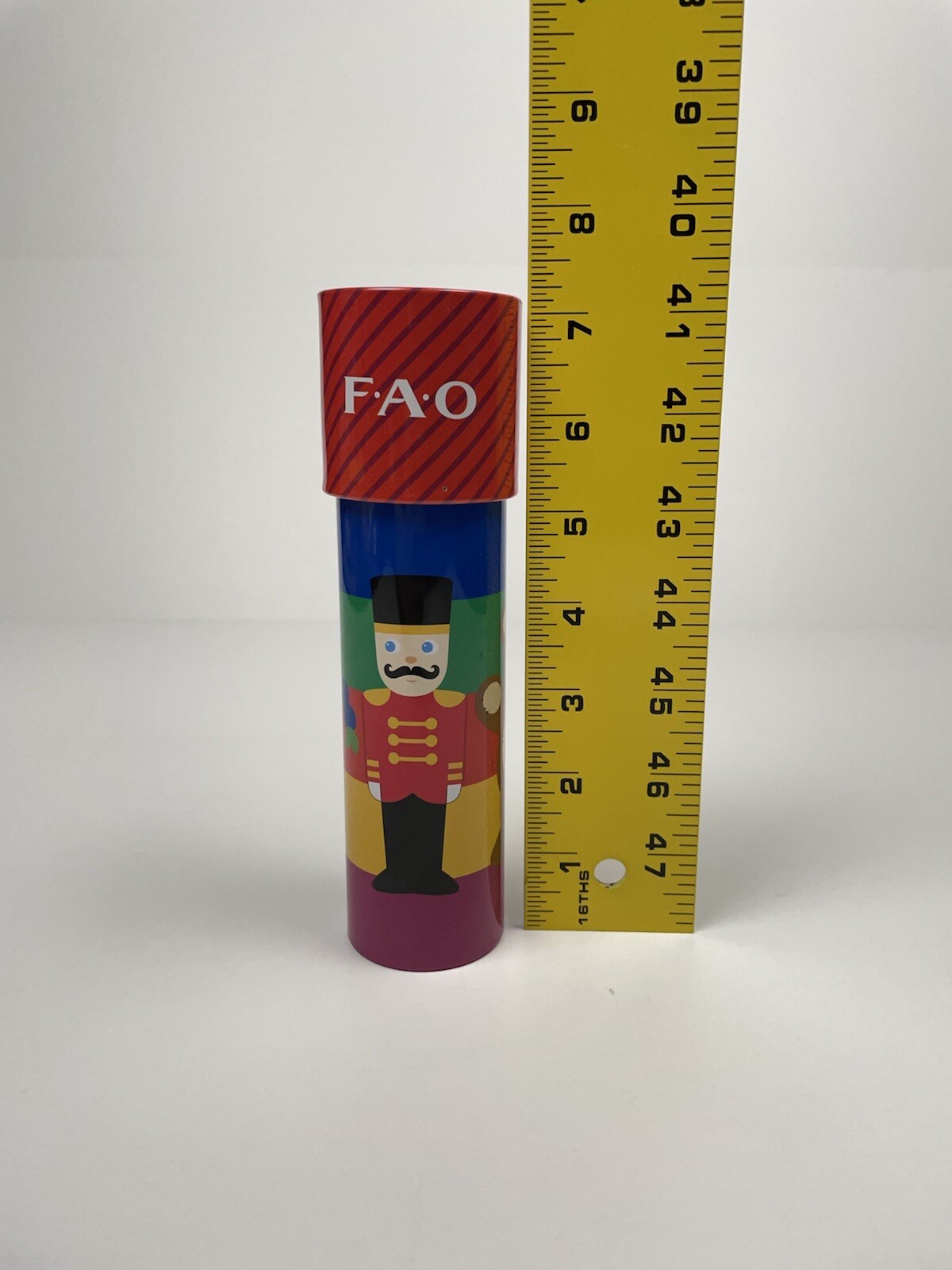 FAO Schwarz Kaleidoscope Metal Plastic Beads Child’s Toy