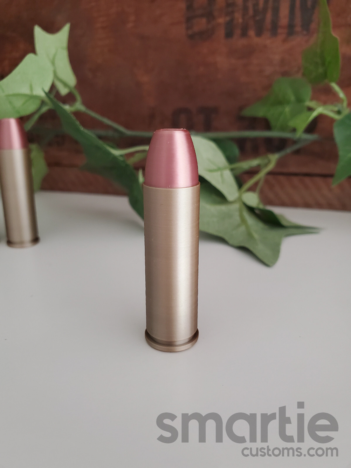 25 – DUMMY .500 S&W Magnum Ammo Cartridges – Accurate Size Plastic Replica