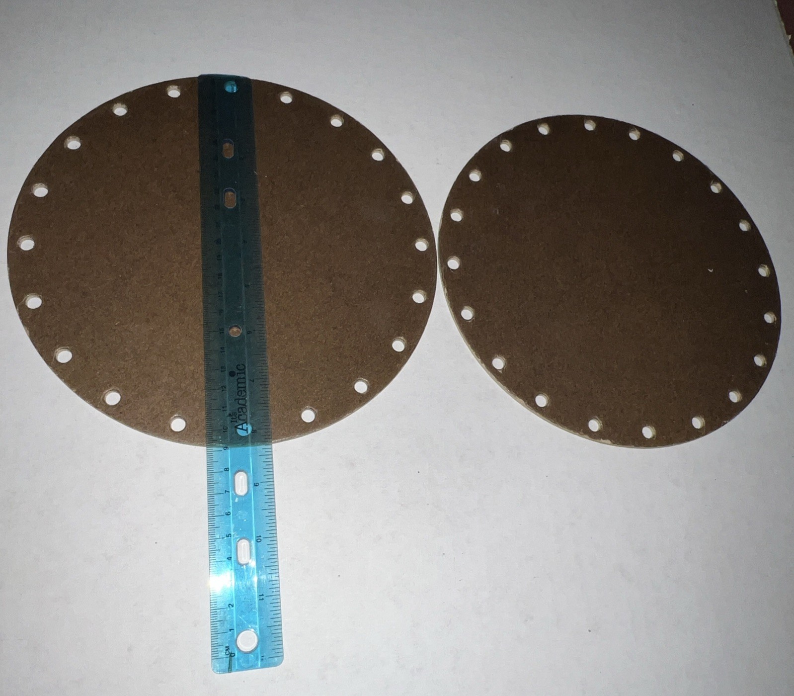 Set Of Lacing Boards 8 Shapes & 8 Laces- -2 Squares,2 Circles,2 Ovals, 2 Flowers