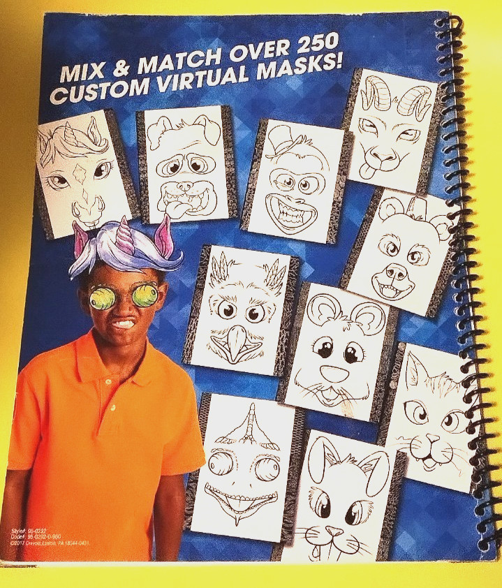 Crayola Funny Faces CREATE 250 VIRTUAL MASKS 22 Interactive Coloring Pages ZaZOO