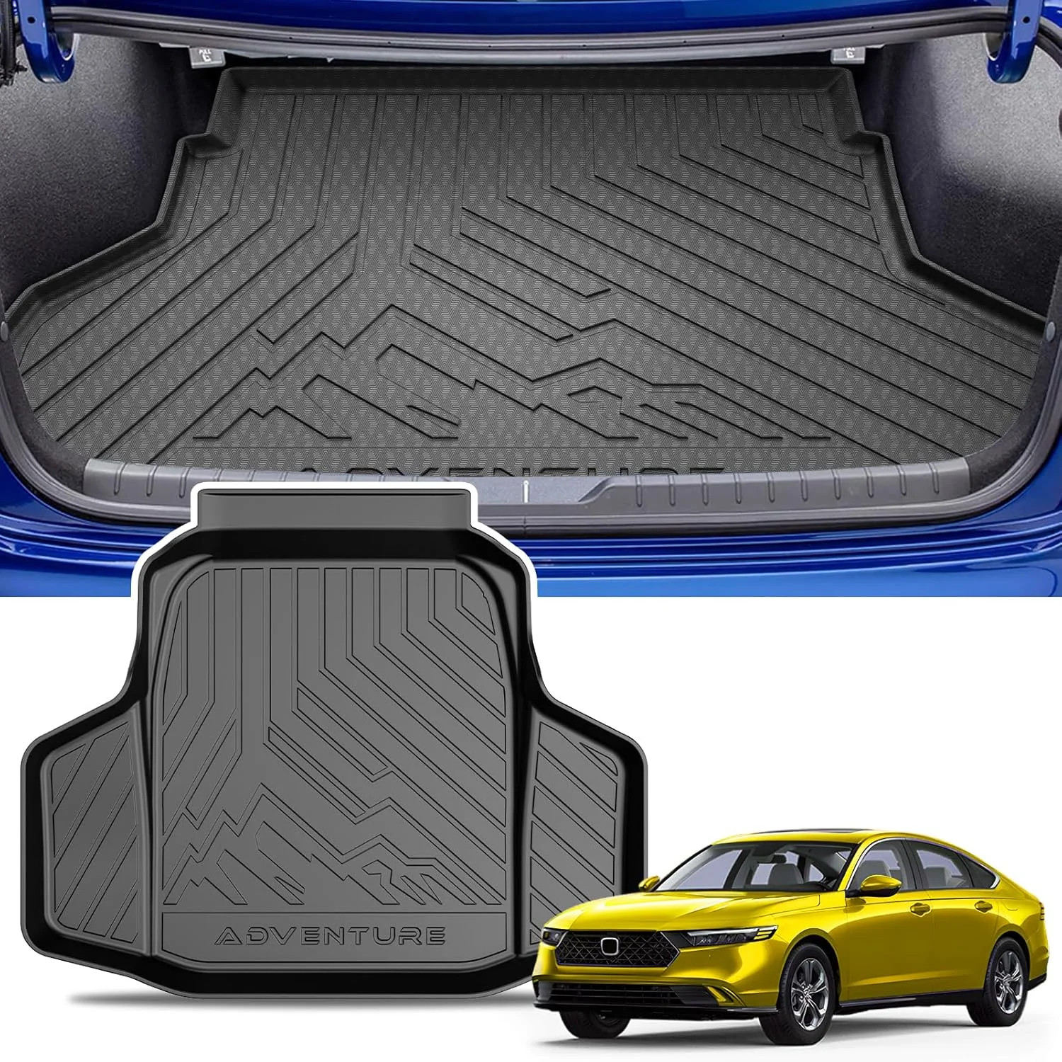 KUST Cargo Trunk Mat for Honda Accord 2023-2026 (Include Hybrid), Rear Cargo Lin