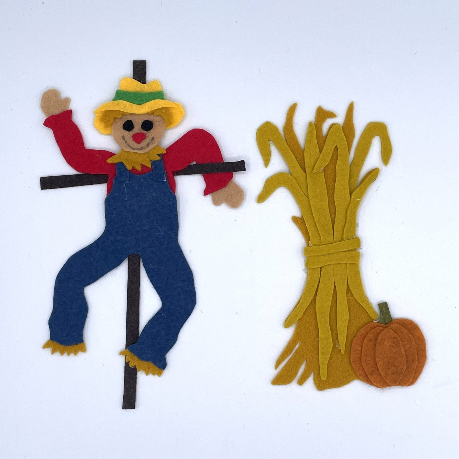  Pilgrims and Pumpkins Hospitality Felt Story Set for Felt or Flannel Board Play