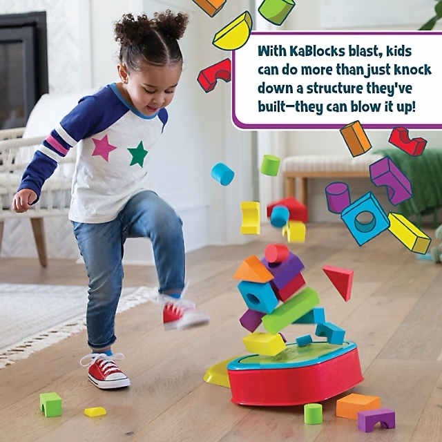 NEW MindWare Wizmo KaBlocks Blast Game Build & Blast Block Construction Set