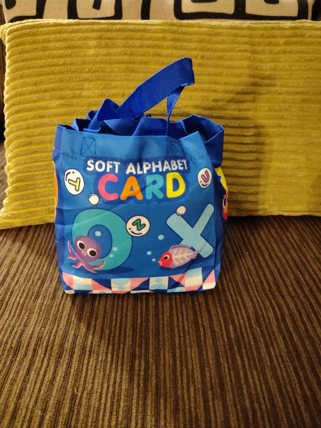 Soft Alphabet Cards Washable Alphabet Flash Cards Early Educational Toy