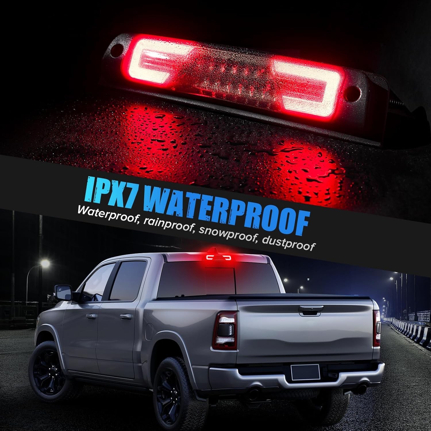 Ram 1500 2500 Smoked Third Brake Light Cargo
