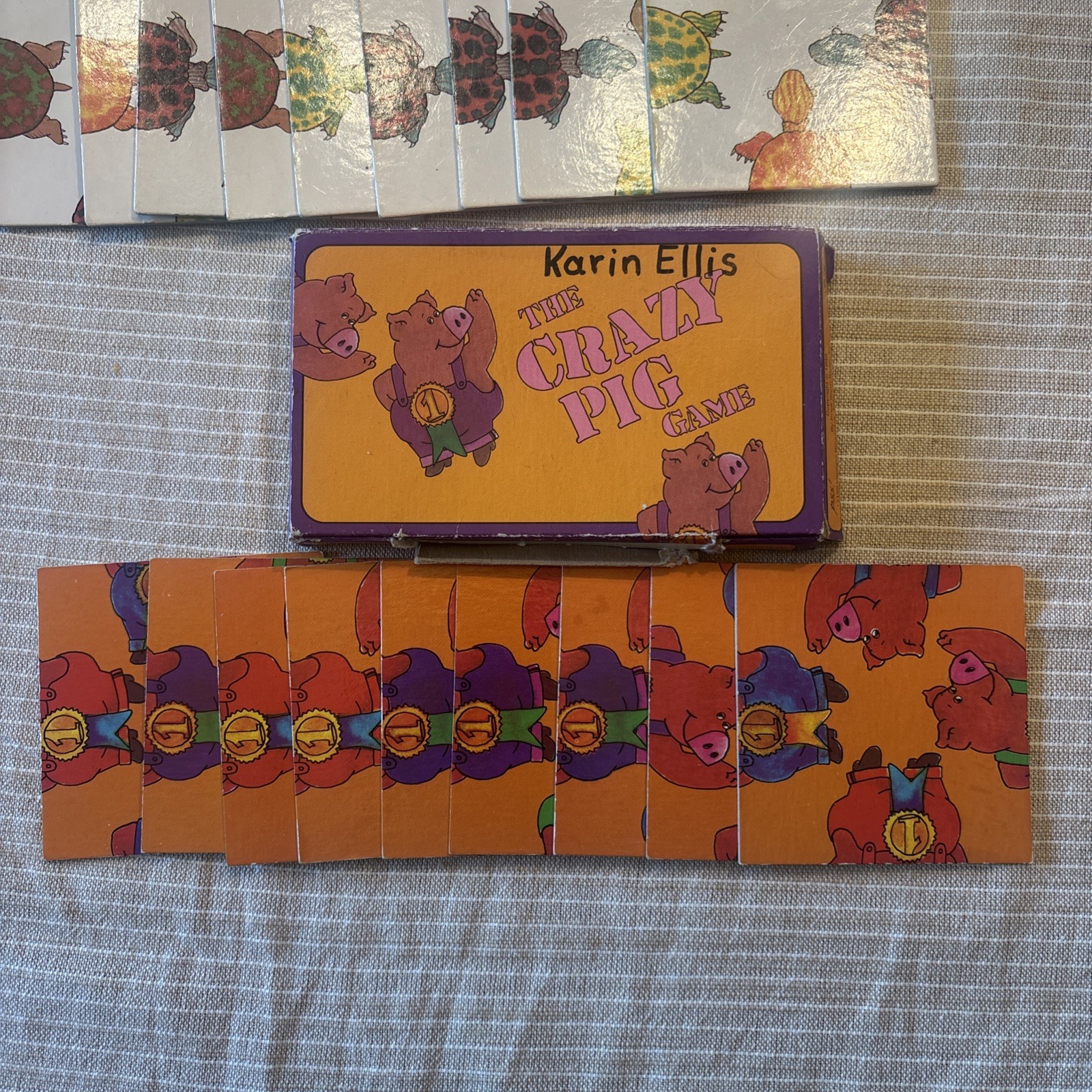 1980s Vintage Games: The Crazy Turtle The Crazy Frog and The Crazy Pig Game