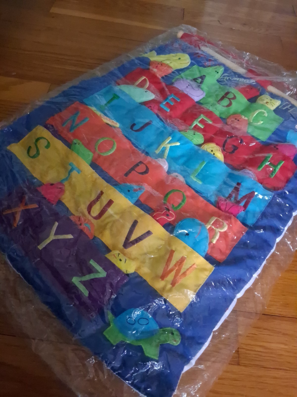 My First Animal Alphabet Interactive Educational School Toy Wall Hanging Alma’s
