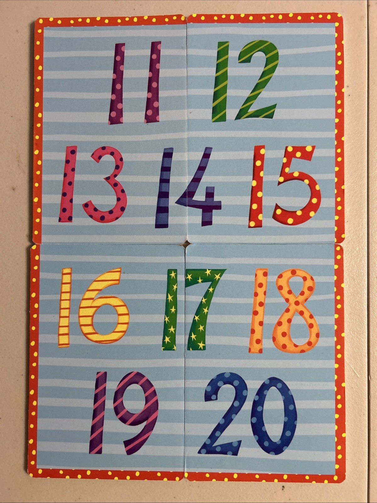Educational Numbers Slide and See – Explore, Discover, Learn (USED) Ages 3+