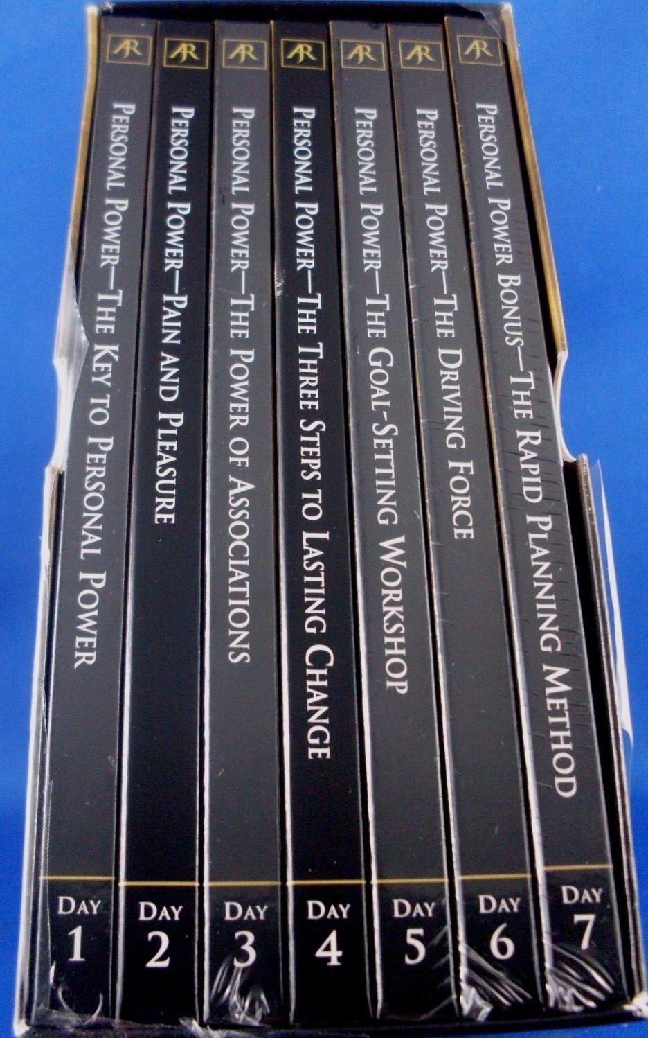 New (NU) ANTHONY ROBBINS Personal Power 7 Days CD Boxed Set (5 SEALED) – In Aus