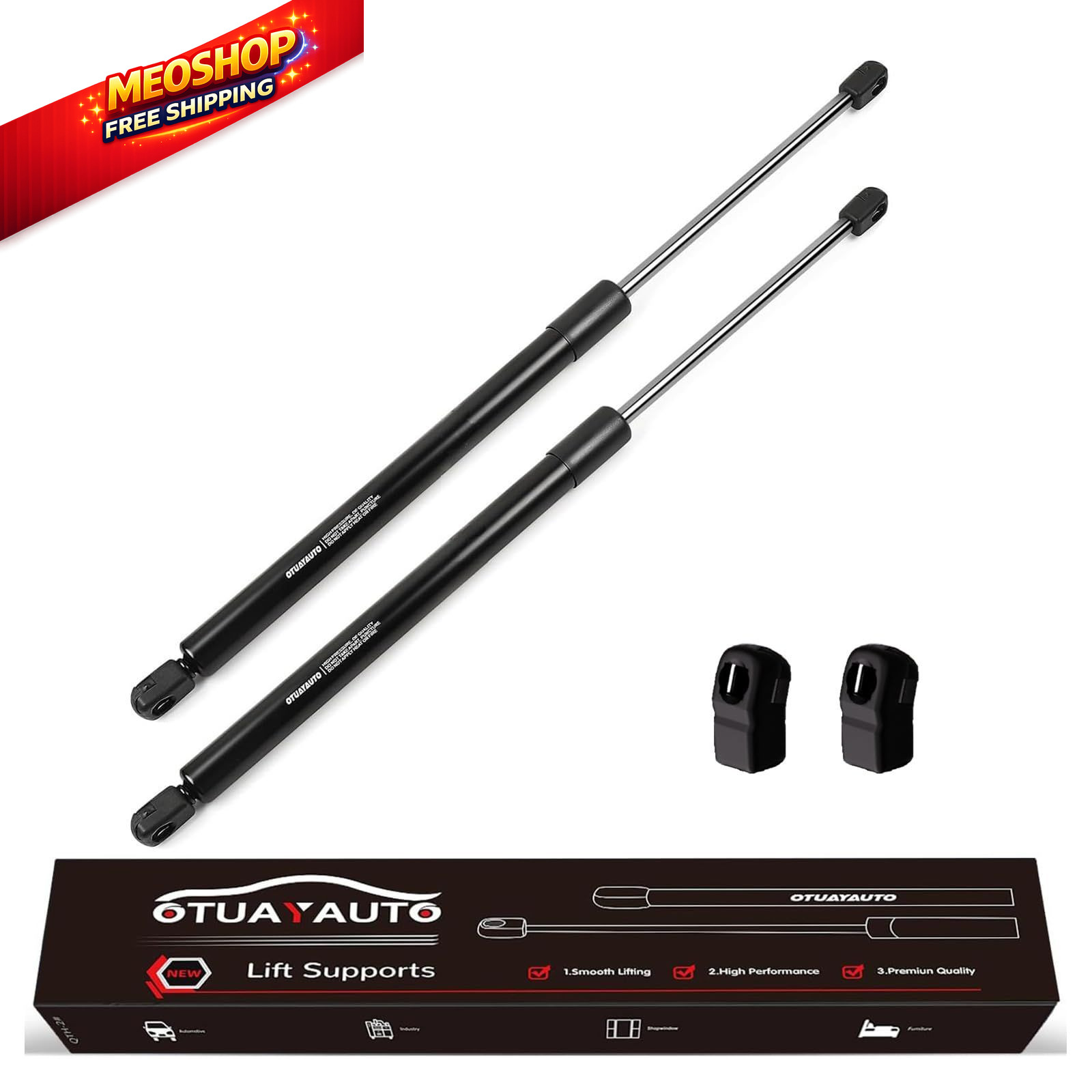 Front Hood Struts for 07-11 Toyota Camry, Replacement Camry 2007-2011