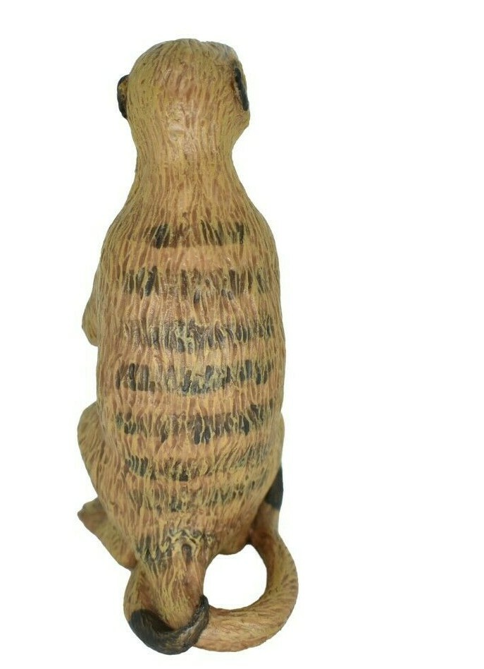 Meerkat with baby Plastic Replica 4 1/2″ Tall- F1351 B177