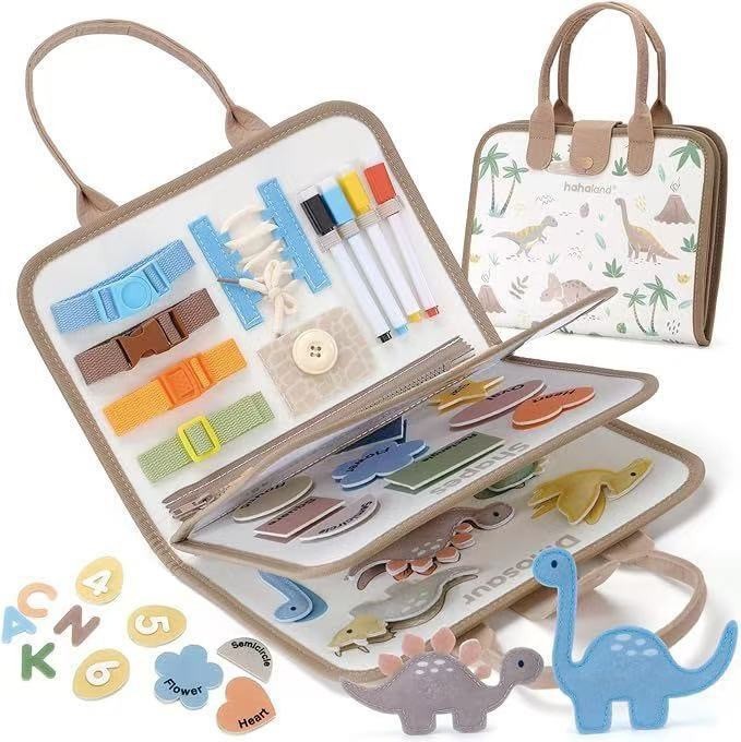 Felt Learn infant Practice Board Early Education Toys Brain-boosting Enlightenme